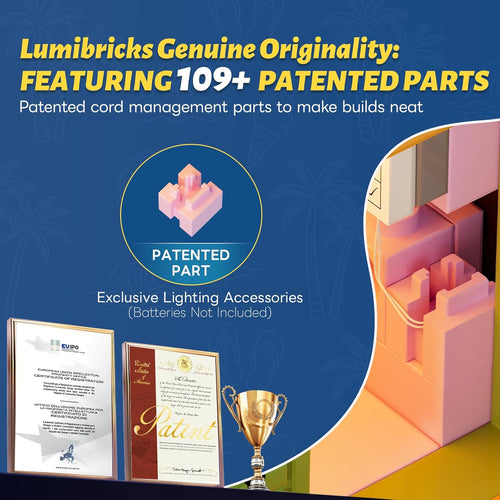 Beach Lifeguard Tower Lighting Building Bricks Set