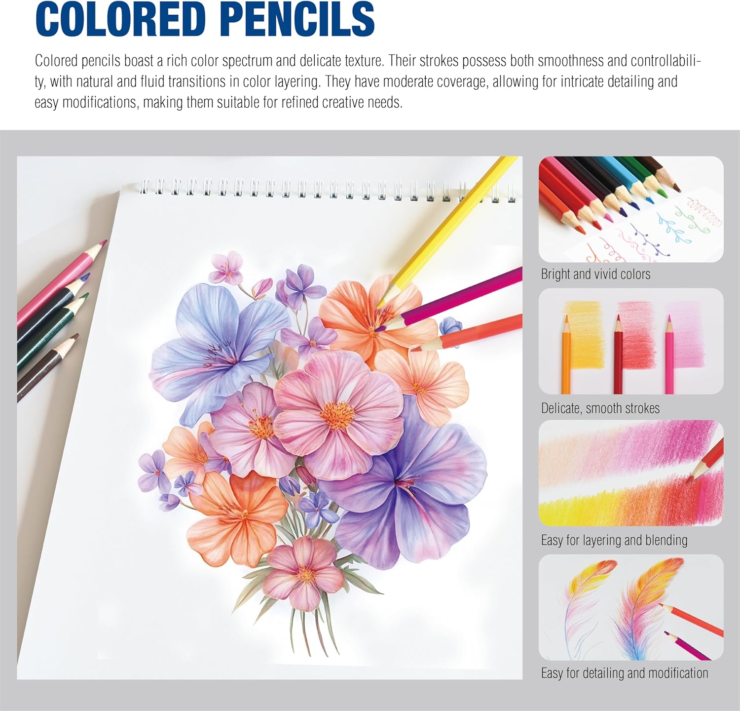 Mixed Media Art Set,55 Pack Painting Supplies Kit