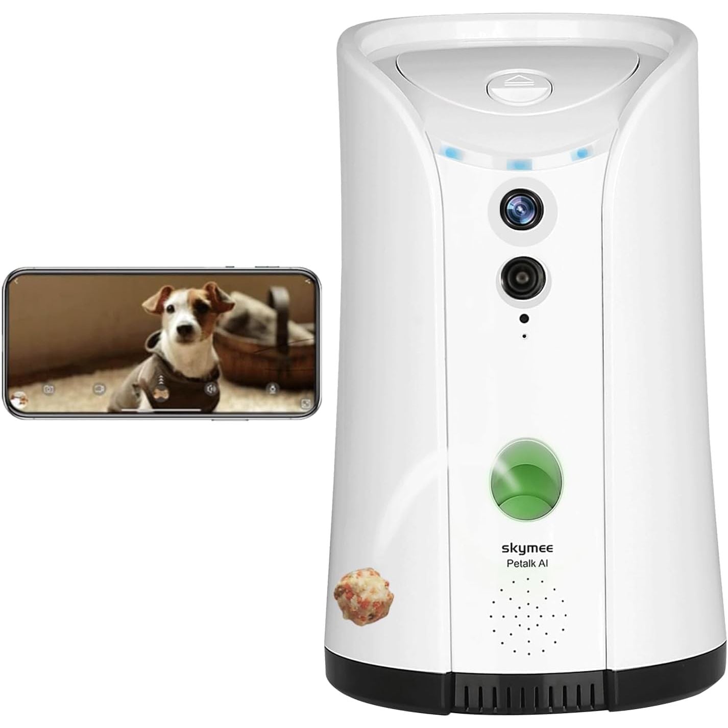 Dog Camera Treat Dispenser,WiFi Full HD Pet Camera